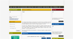 Desktop Screenshot of habibitours.com